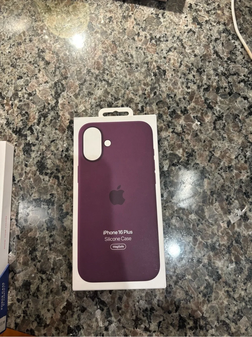 Apple iPhone 16 Plus Silicone Case - Deep Plum